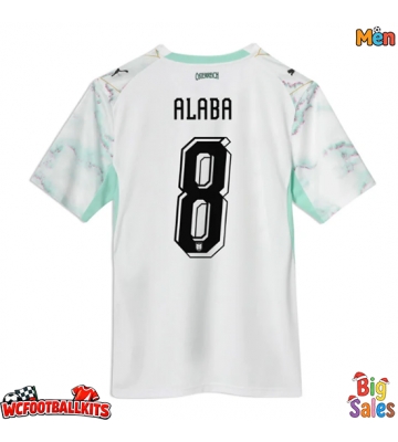 Austria David Alaba #8 Replica Away Stadium Shirt World Cup 2026 Short Sleeve